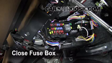 Interior Fuse Box Location: 2008-2009 Ford Taurus X - 2008 Ford Taurus